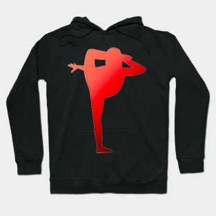 A contortionist doing a side scorpion Hoodie